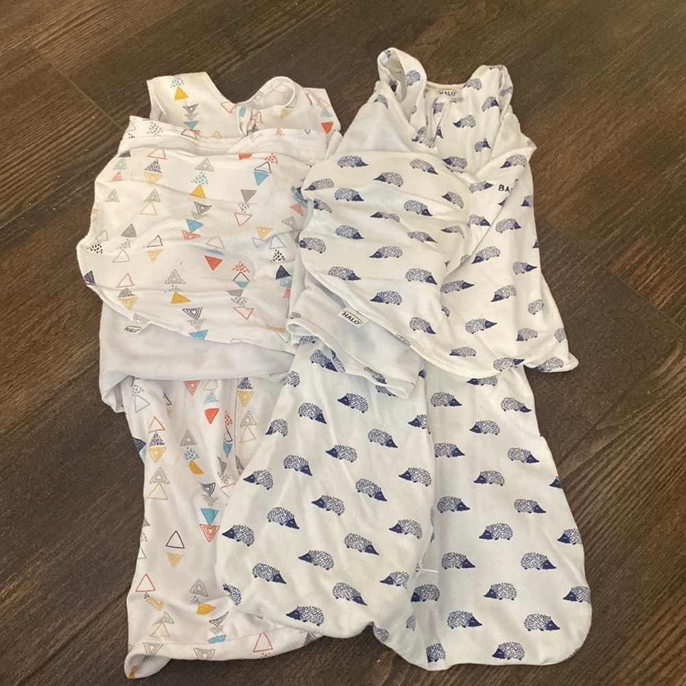 Halo Sleep Sack 3/6m with Velcro